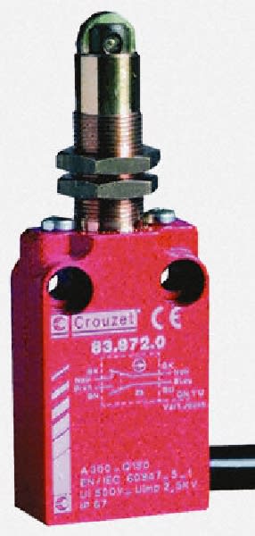 CROUZET - CRO83872101 LIMIT SWITCH, CLASSIC, 8387 SERIES, 8387