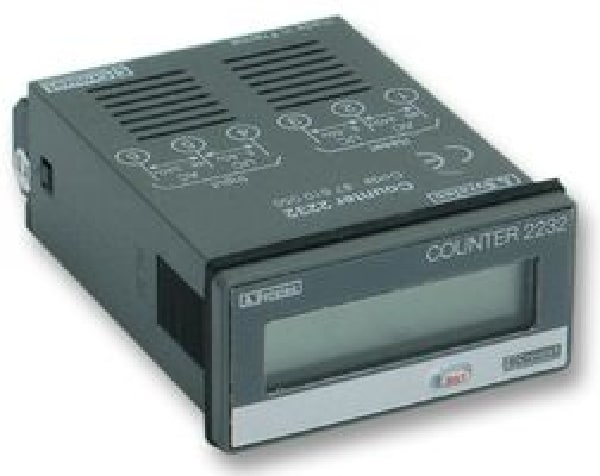 CROUZET - CRO87622162 ELECTRONIC HOUR COUNTER CTR24, LCD, 8 DI