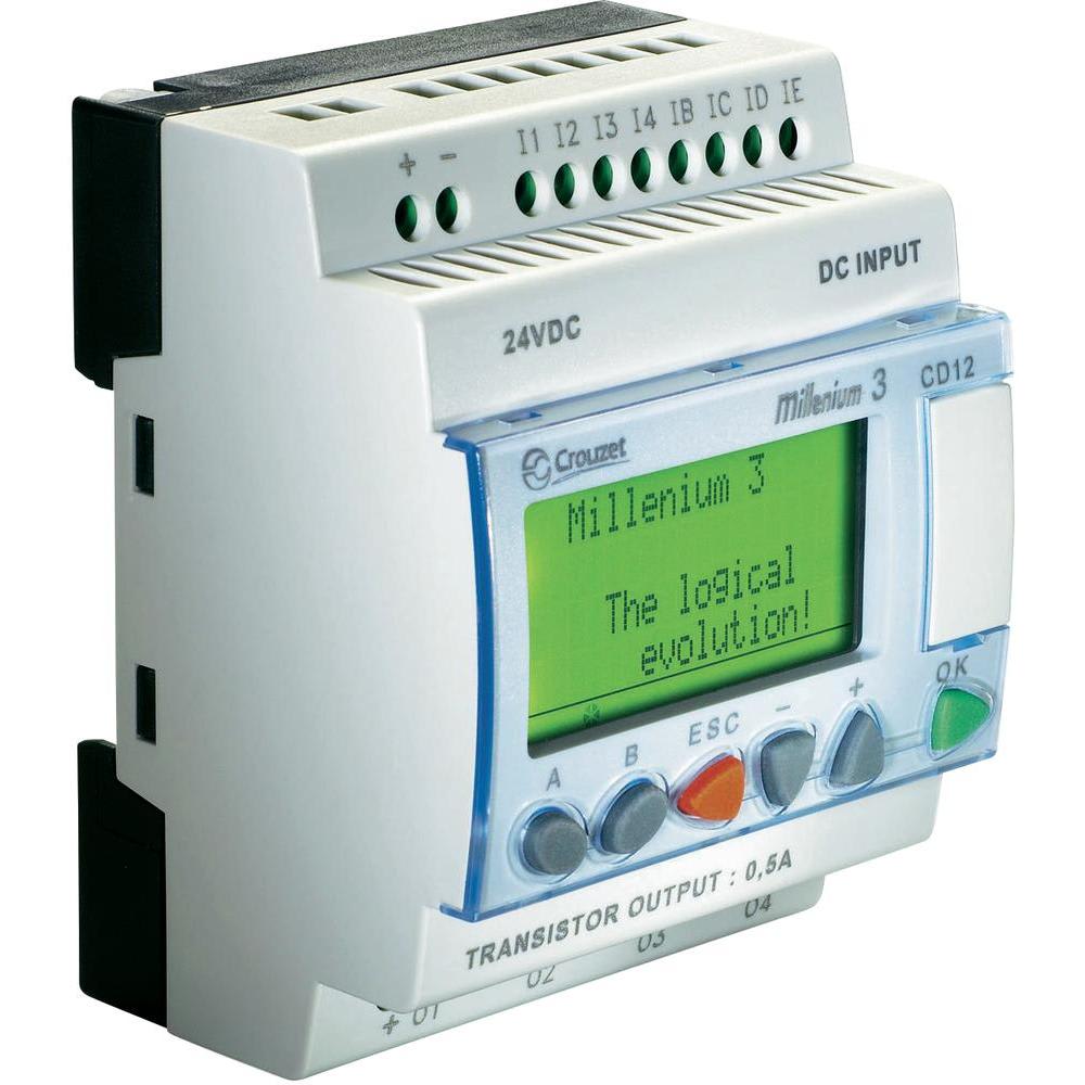 CROUZET - CRO88974141 MILLENIUM 3 SMART XD10, 6 INPUTS, 4 RELA
