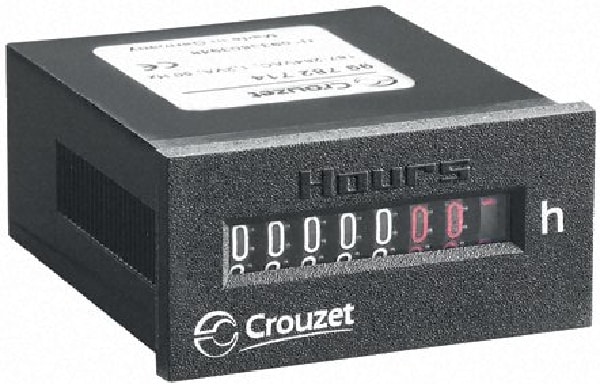 CROUZET - CRO99782810 ELECTROMECHANICAL HOUR COUNTER CHM48X24,
