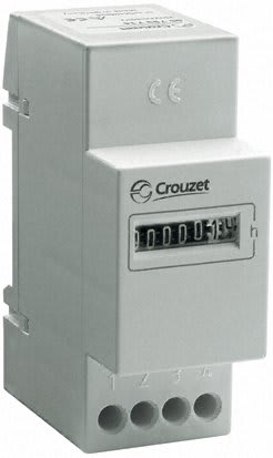 CROUZET - CRO99793810 ELECTROMECHANICAL HOUR COUNTER CHMDR, 10