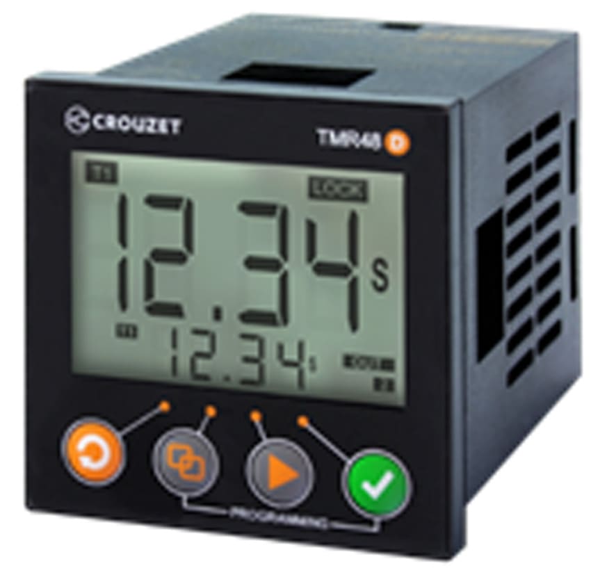 CROUZET - CROMDE1R0524U SYR-LINE TIMER TMR48D MDE1, 24 VAC/DC, 1