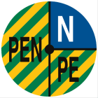 CEMBRE SPA - CEM704404 ET.CS-PEN-N-PE 31,5 MM NEUTRO CON FUNZ.P