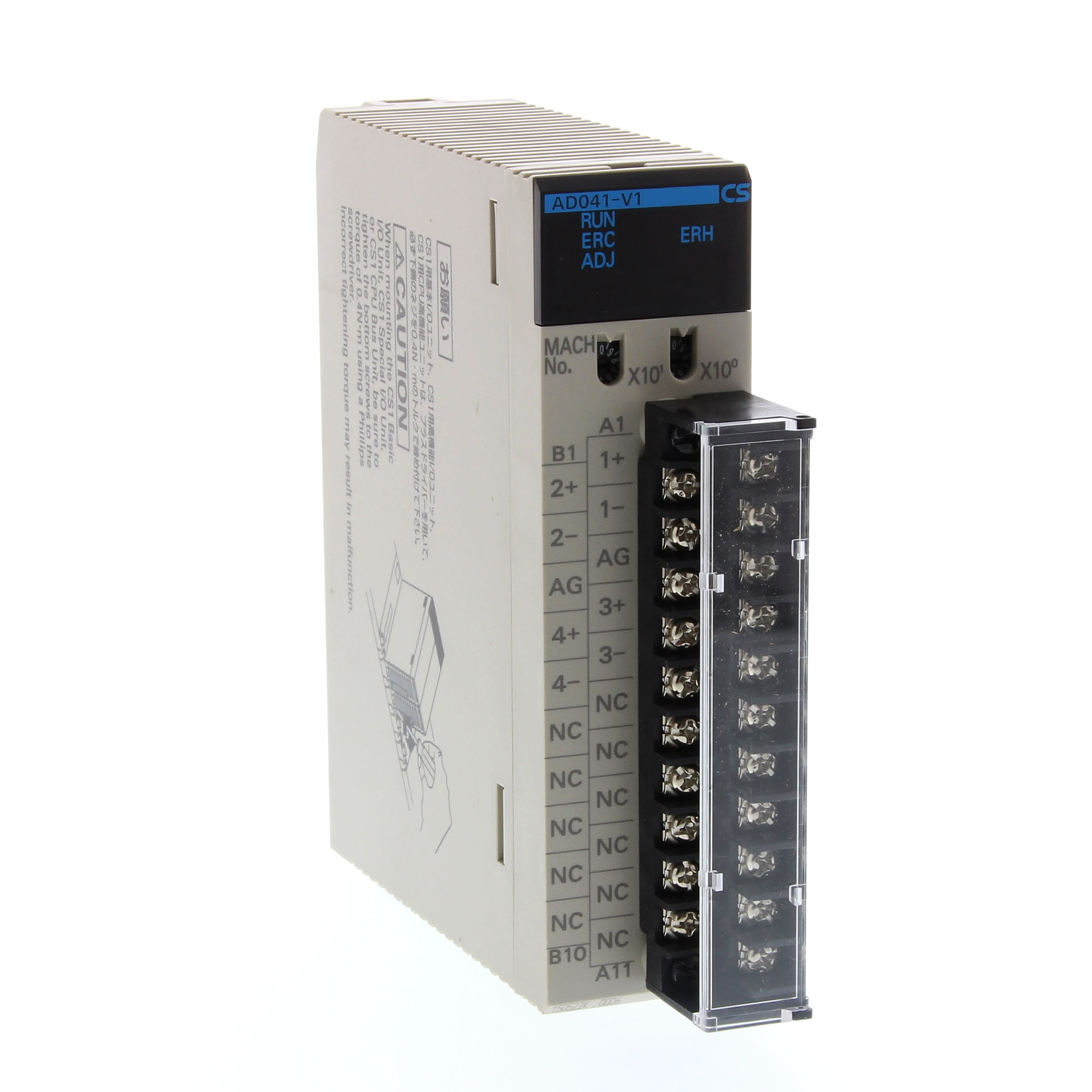 OMRON - OMRCS1WAD041V1-1436 PLC- MODULO 4AI. RIS. 8000 PUNTI. V. I