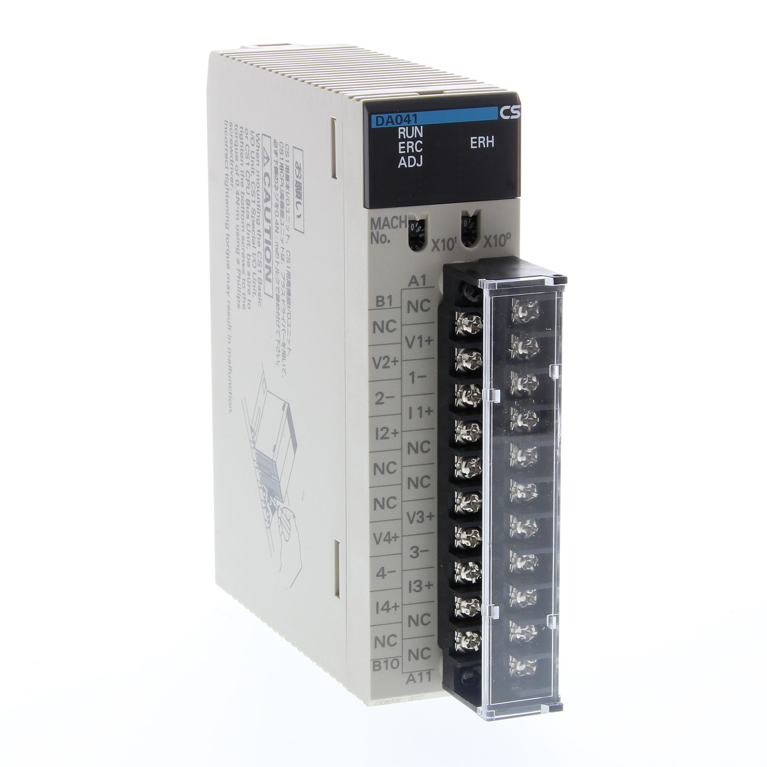 OMRON - OMRCS1WDA041-135612 PLC- MODULO 4AO. RIS. 12 BIT. V. I