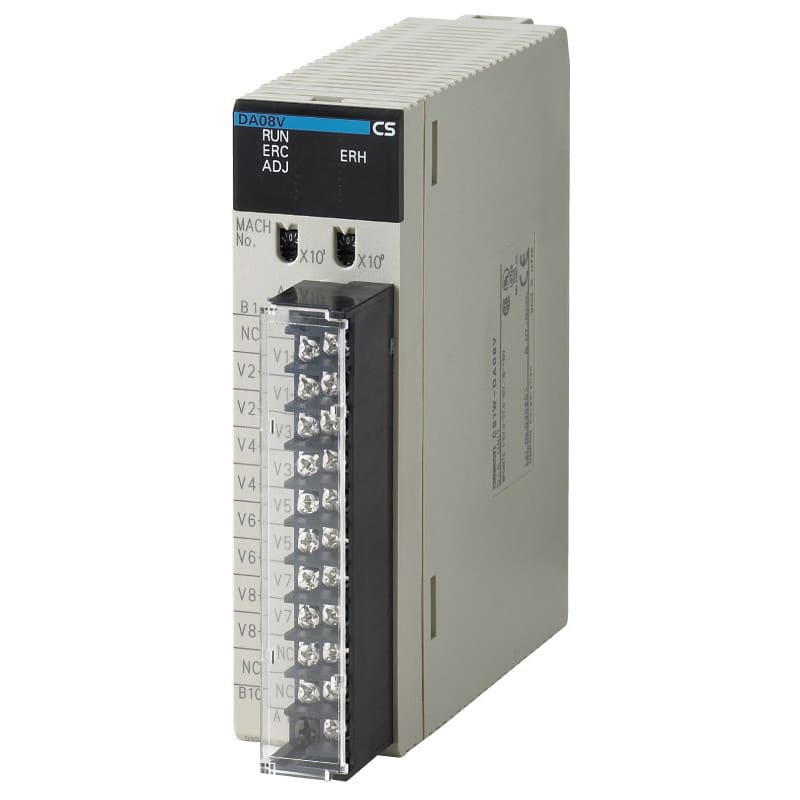 OMRON - OMRCS1WDA08C-144480 PLC- MODULO 8AO USCITE. RIS.12 BIT. I