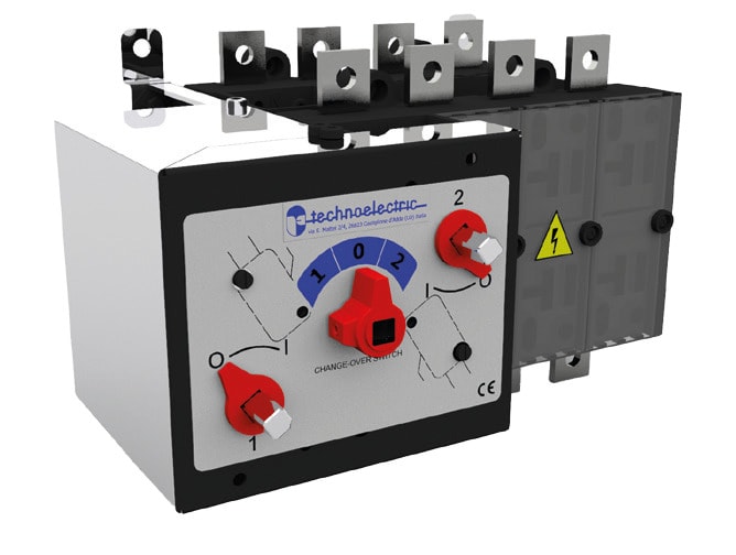 TECHNOELECTRIC SRL - TEH120128SM COMMUTATORE SOVRAPPOSTO SENZA MANIGLIA