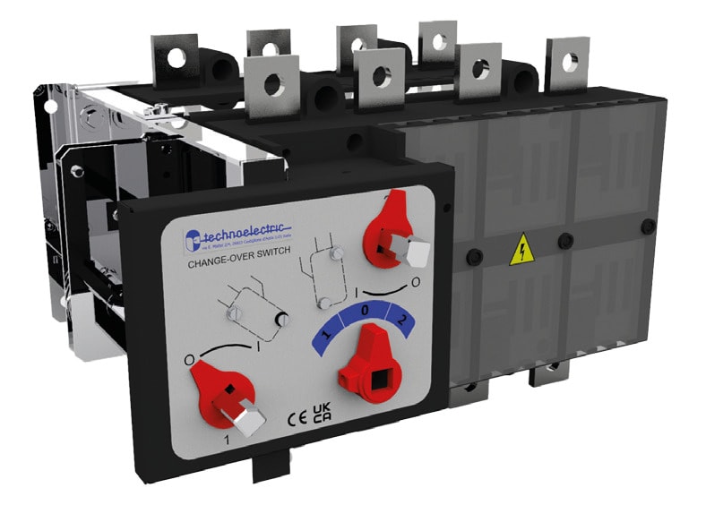TECHNOELECTRIC SRL - TEH140148 COMMUTATORE SOVRAPPOSTO CON MANIGLIA BLO