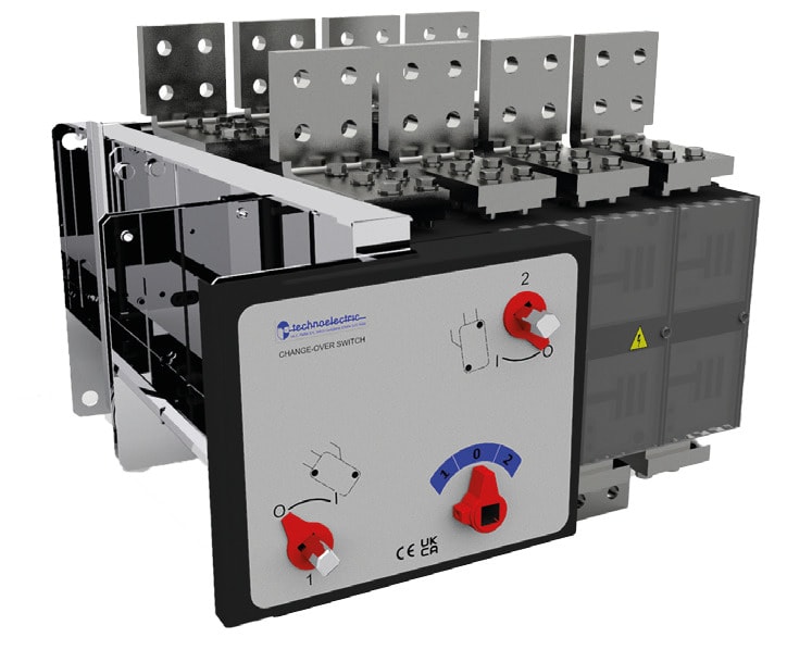 TECHNOELECTRIC SRL - TEH160028 COMMUTATORE SOVRAPPOSTO CON MANIGLIA BLO