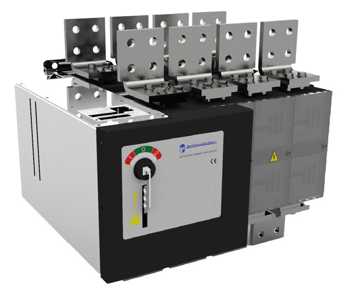 TECHNOELECTRIC SRL - TEH160138MS COMMUTATORE SOVRAPPOSTO MOT. 24V CC, 110