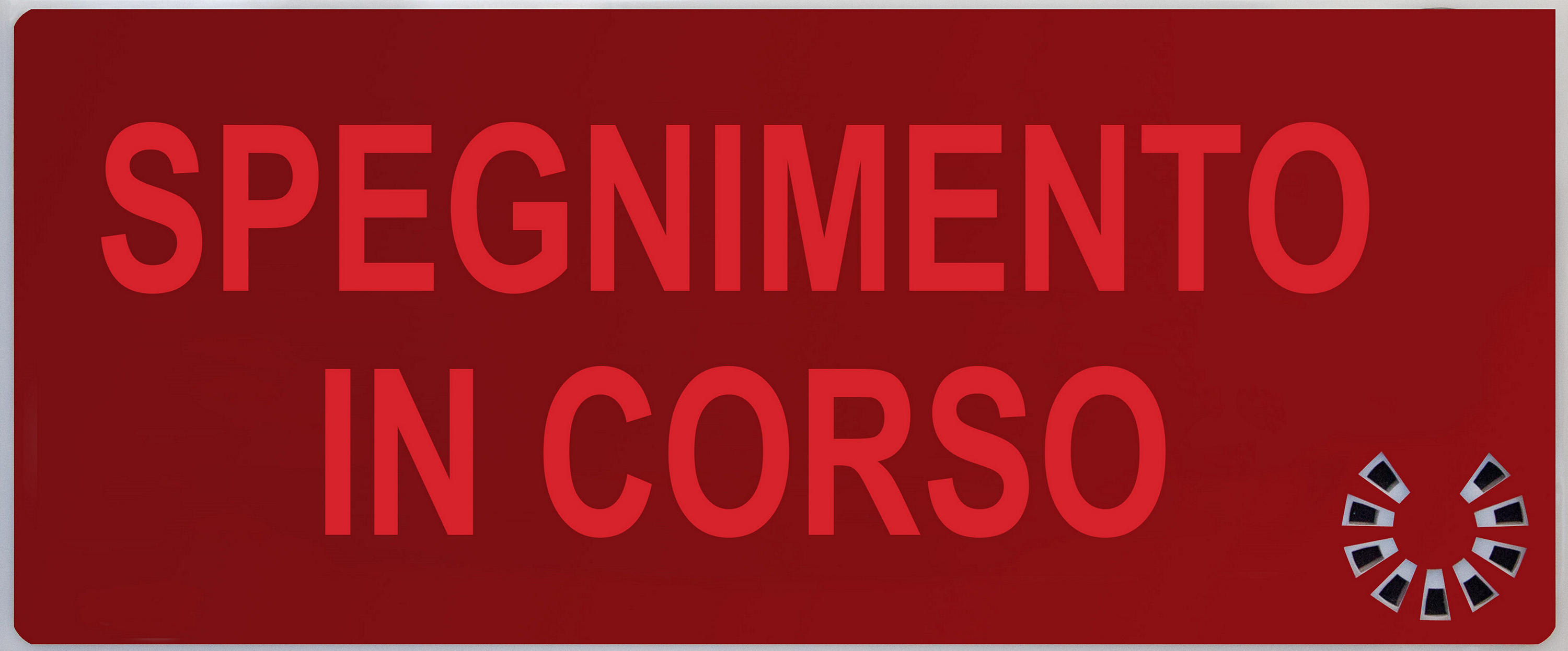 EATON - EAOCSA08589 DICITURA 5955  SPEGNIMENTO IN CORSO