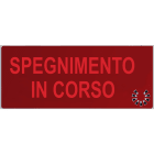 EATON - EAOCSA08589 DICITURA 5955 SPEGNIMENTO IN CORSO