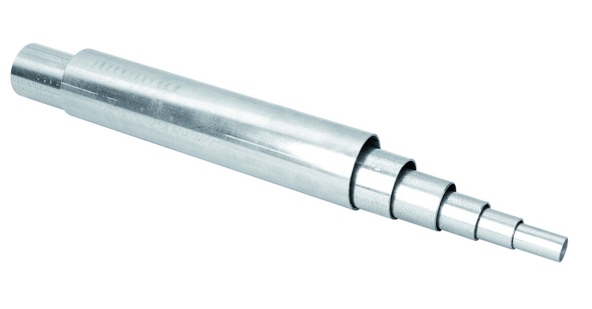 COSMEC - CSM6008-63P3 Tubo rigido in acciaio zincato filettabile, misure 63 x 1,5 x 3000 mm