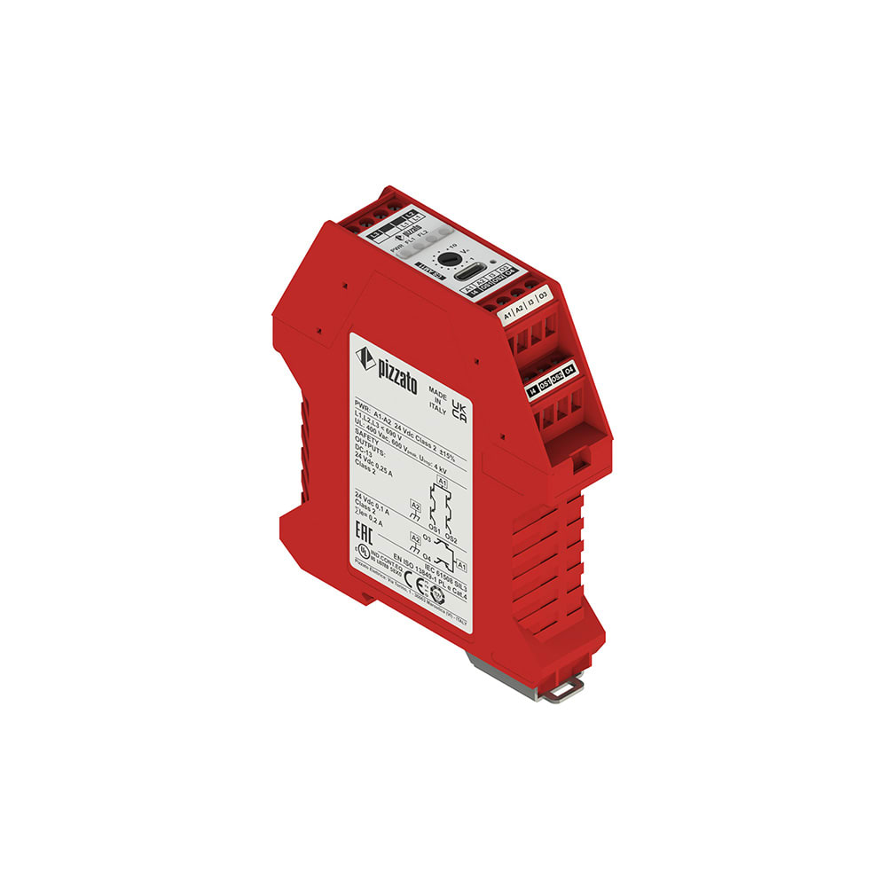 PIZZATO ELETTRICA - PZZCS AM11P1VU MODULO DI SICUREZZA SERIE CS AM RILEVAM
