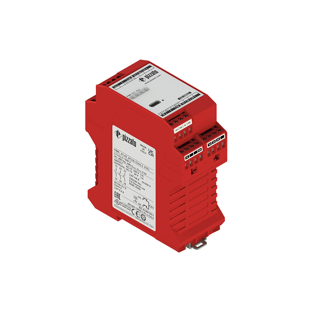 PIZZATO ELETTRICA - PZZCS AM22P1MU MODULO DI SICUREZZA SERIE CS AM RILEVAM