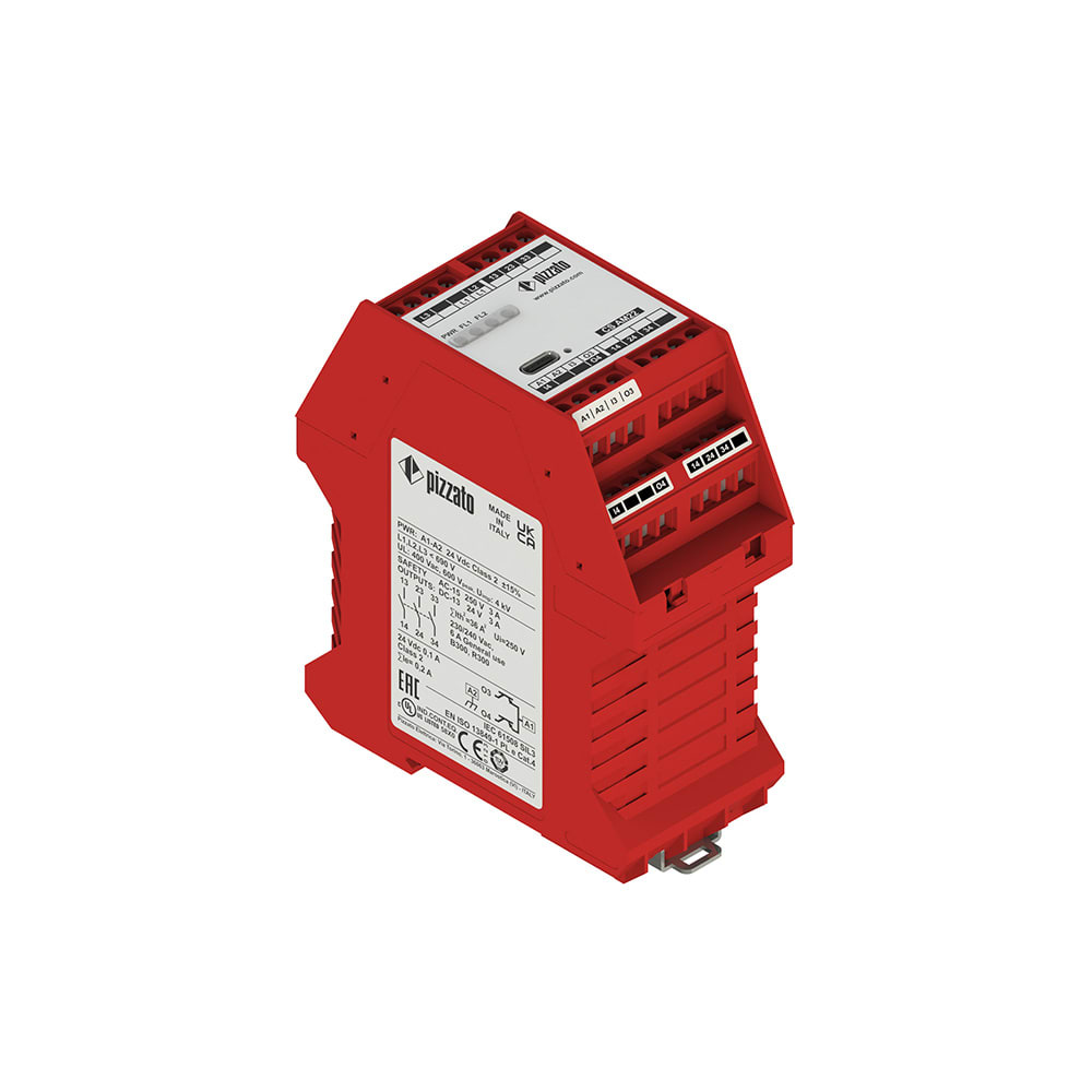 PIZZATO ELETTRICA - PZZCS AM22P1VU MODULO DI SICUREZZA SERIE CS AM RILEVAM