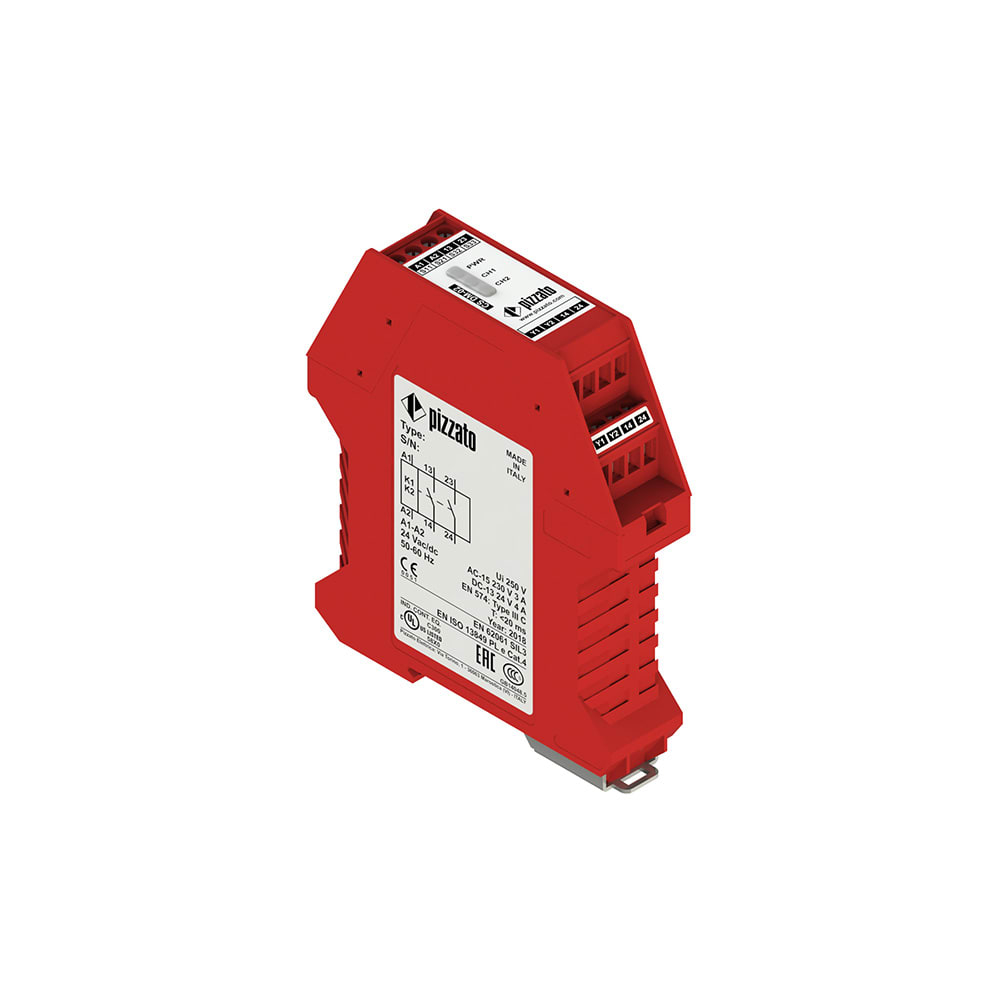 PIZZATO ELETTRICA - PZZCS DM-02V230 MODULO DI SICUREZZA PER COMANDI BIMANUAL