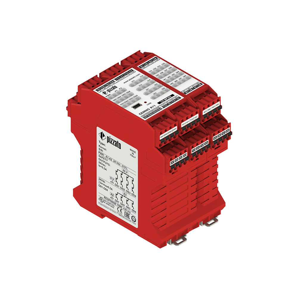 PIZZATO ELETTRICA - PZZCS MP302X0 MODULO DI SICUREZZA MULTIFUNZIONE PROGRA