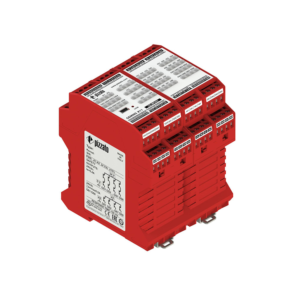 PIZZATO ELETTRICA - PZZCS MP402M0 MODULO DI SICUREZZA MULTIFUNZIONE PROGRA