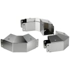 NVENT HOFFMAN - HOFCTS46EFCO90SS Gomito a 90 gradi CT con profilo sup. incl. all'esterno con ling., 4,00x6,00, spazzolato, SS304
