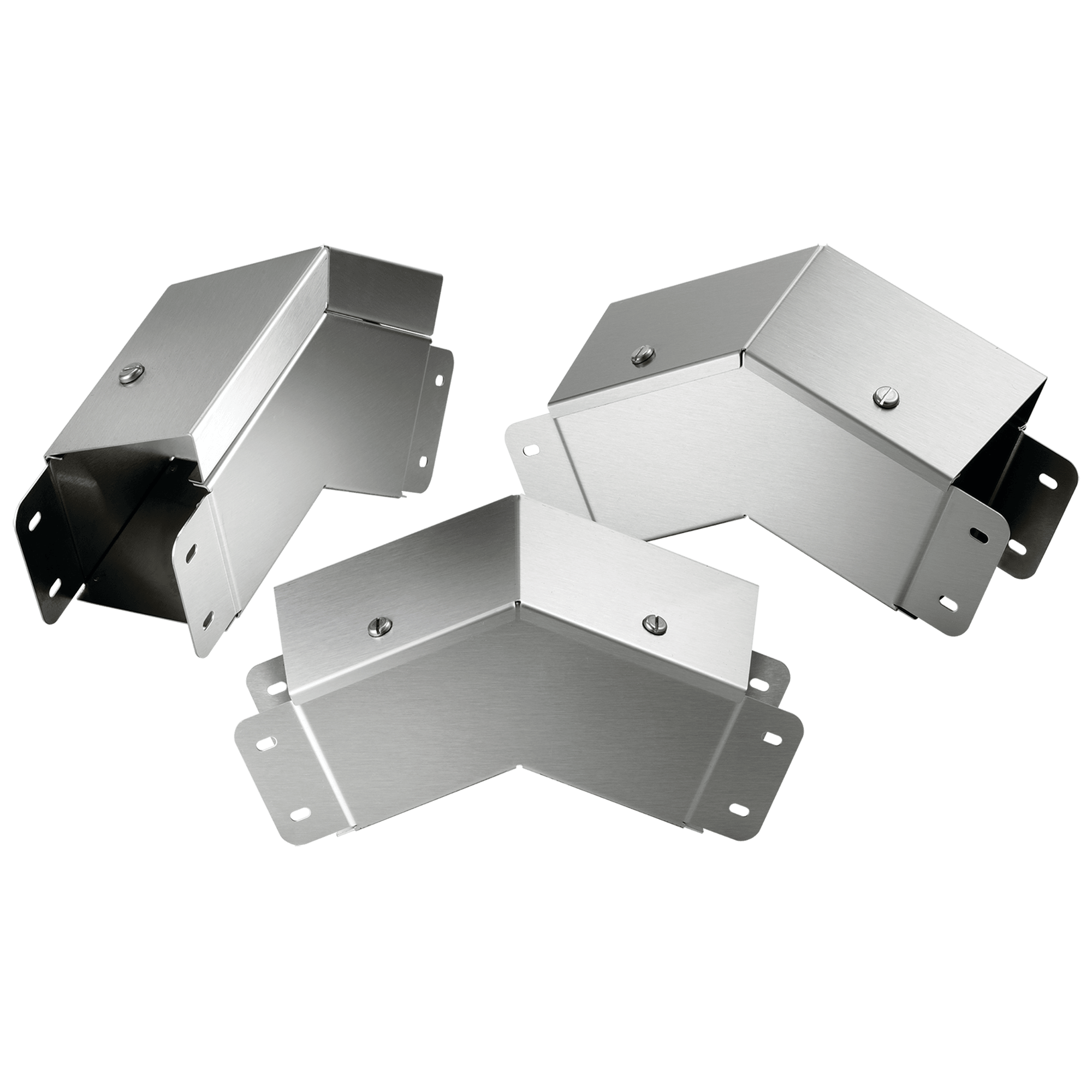 NVENT HOFFMAN - HOFCTS66EOC45SS Gomito a 45 gradi Clean Tray con profilo esterno inclinato, 6,00x6,00, spazzolato, SS304
