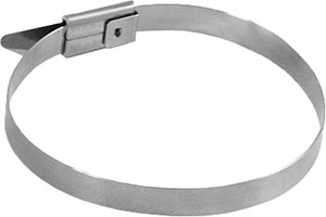 INTERCABLE SRL - INRCTS4620 FASCETTE ACCIAIO INOX 200X4,6 AUTOBLOCC.