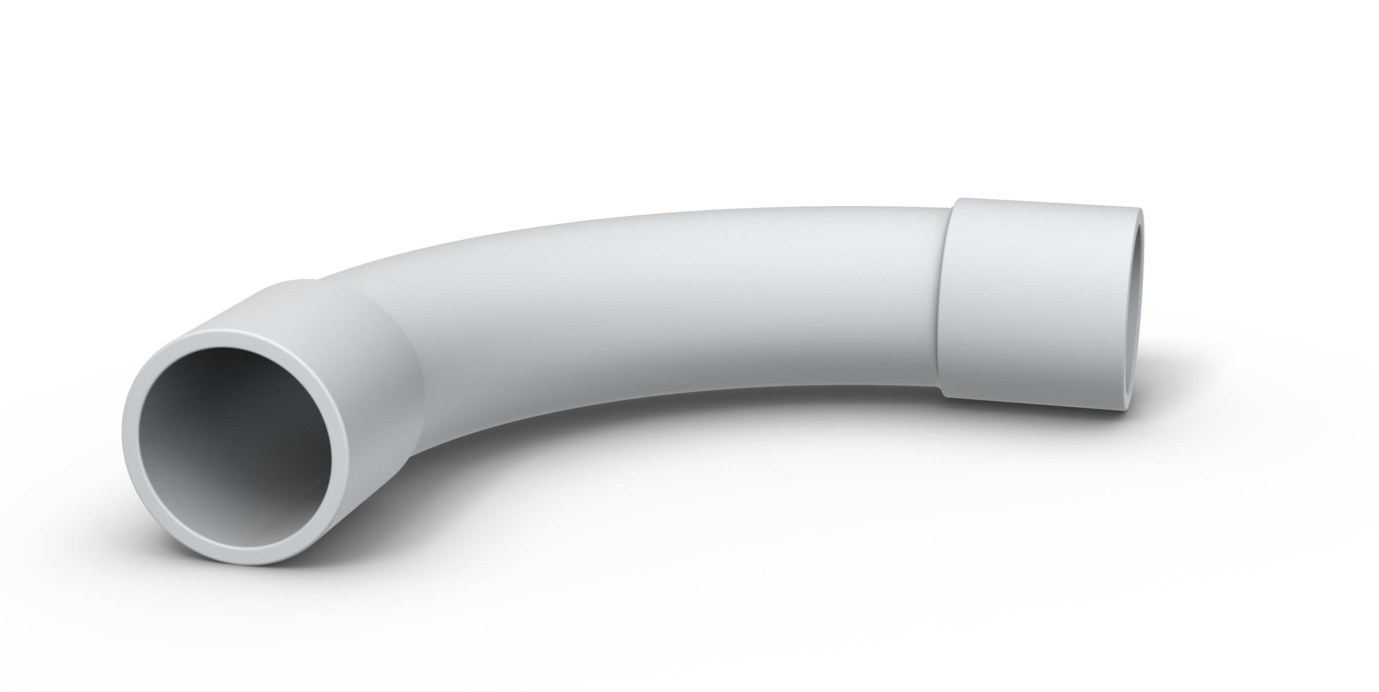 PM FLEX SRL - PMPCUGHF20 CURVA 90? IP40 GRIGIA HF D20