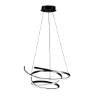 ROSSINI - RSSCUV003N SOSPENSIONE NERA LED 45W IP20 3000K CRI8