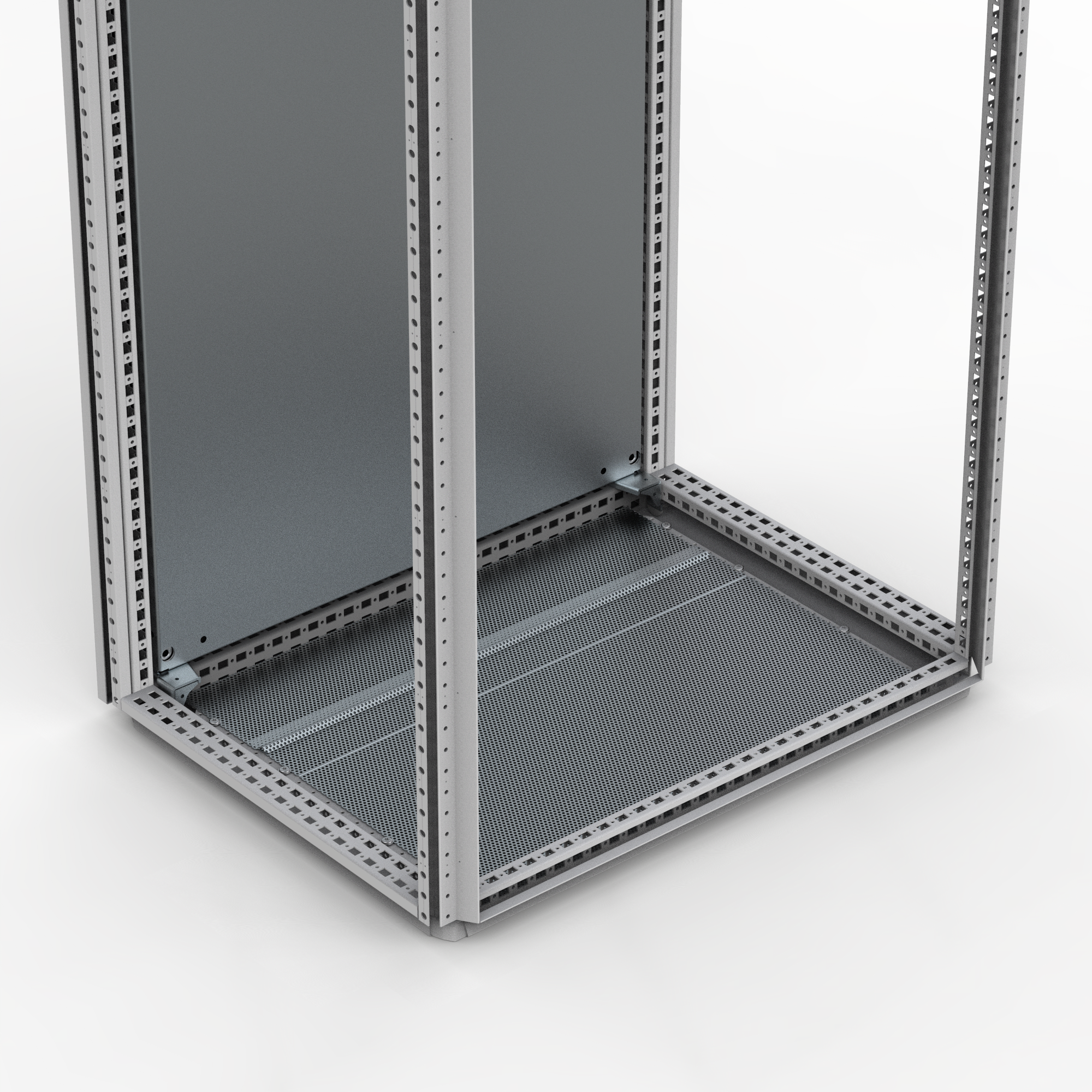 NVENT HOFFMAN - HOFCVB0605 Piastre di fondo ventilate, CVB, 23x600x500mm, Acciaio elettrozincato