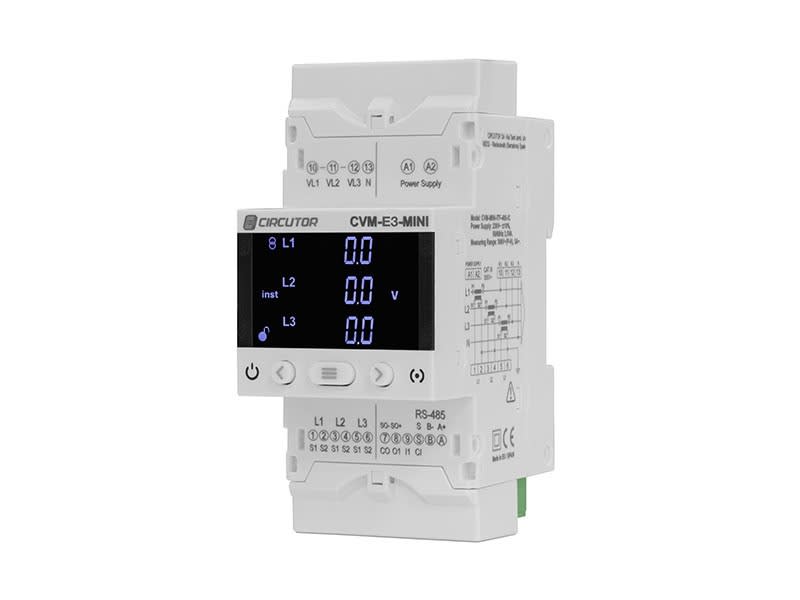 ASITA - ASICVM/E3/MINI ANALIZZATORE DI RETE 3 MODULI DIN