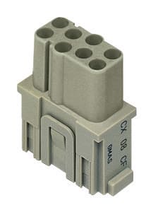 ILME - ILMCX 08 CF MODULO 16A 8P. FEMMINA