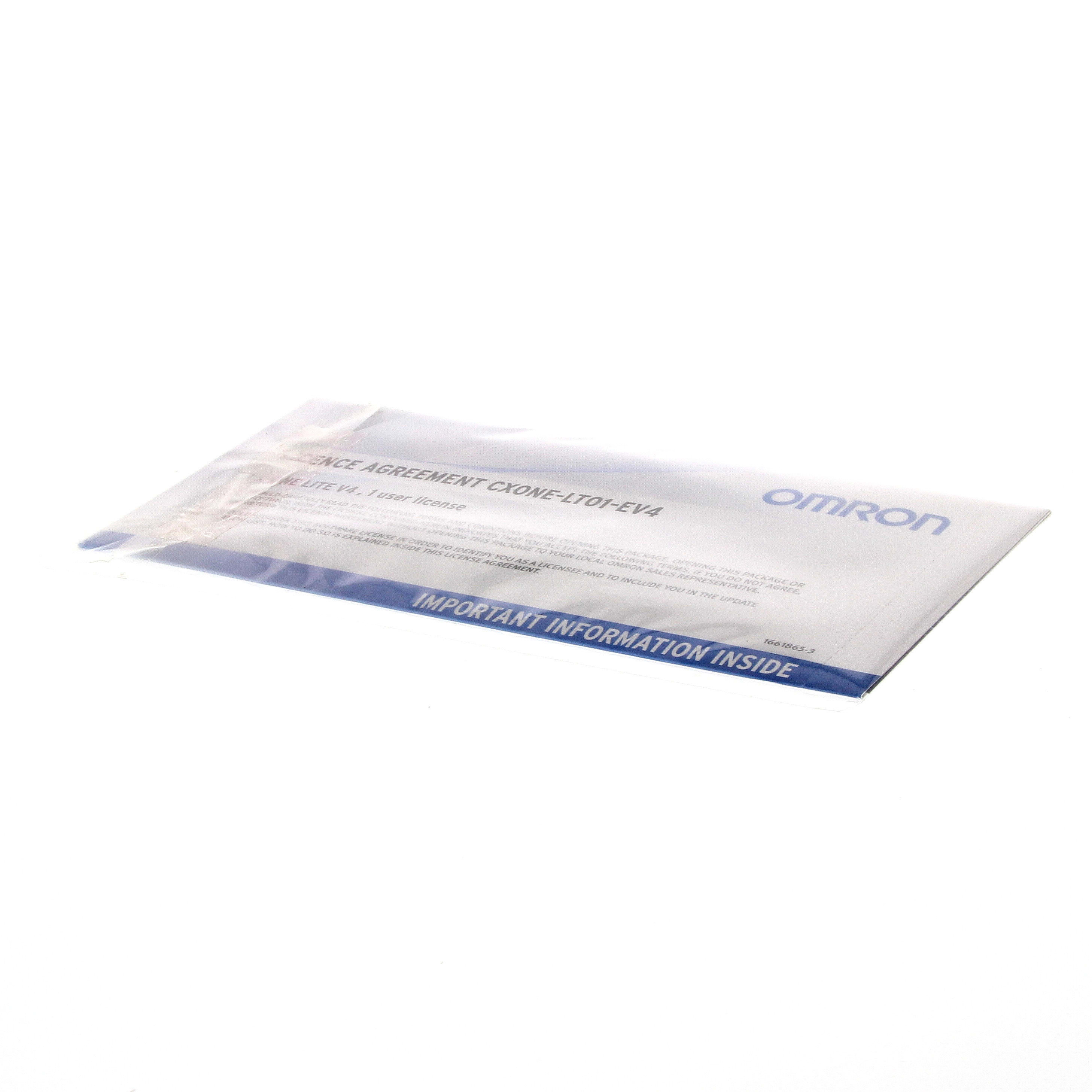 OMRON - OMRCXONEAL03EV4 PLC- 3 LICENZE CX-ONE VERSIONE 4.0: AMBI