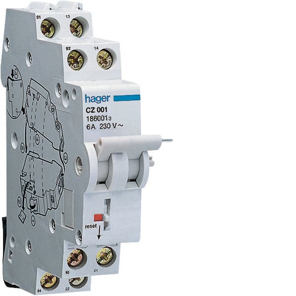HAGER - HAGCZ001 CONTATTO AUX E SEGN. GUASTO X ID