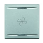 BTICINO - BTIHC4911/2BC AXOLUTE - COPRIT ASPIRATORE 2 MOD CHIARO