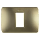 BTICINO - BTIC4803/1GM LUNA - PLACCA MODULO 503 1P GIALLO METAL