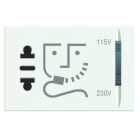 BTICINO - BTIHD4177 AXOLUTE - PRESA RASOIO 230V