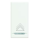 BTICINO - BTIHD4915AD AXOLUTE - COPRITASTO SIMB DIMMER BIANCO