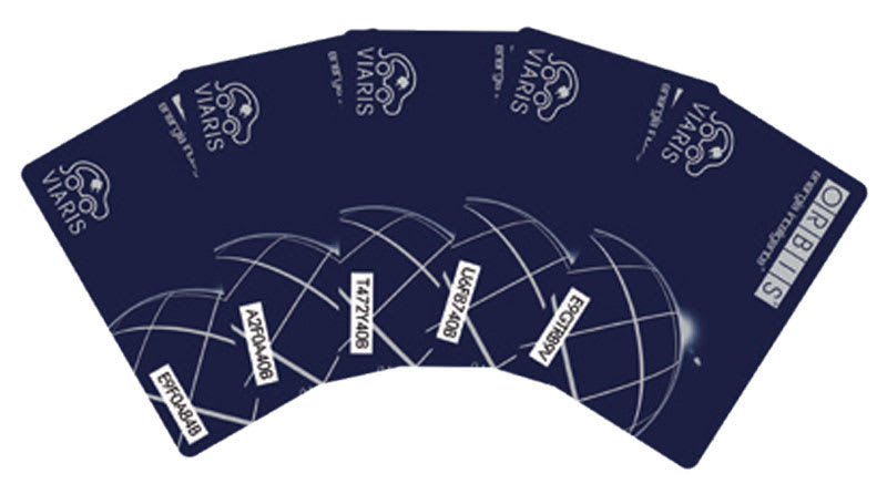 ORBIS - ORBOB940006 CARD RFID 5 PZ. PER LETT. RFID