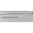 ORBIS - ORBOBCT0001 CERTIFICATO TARATURA TIPO A