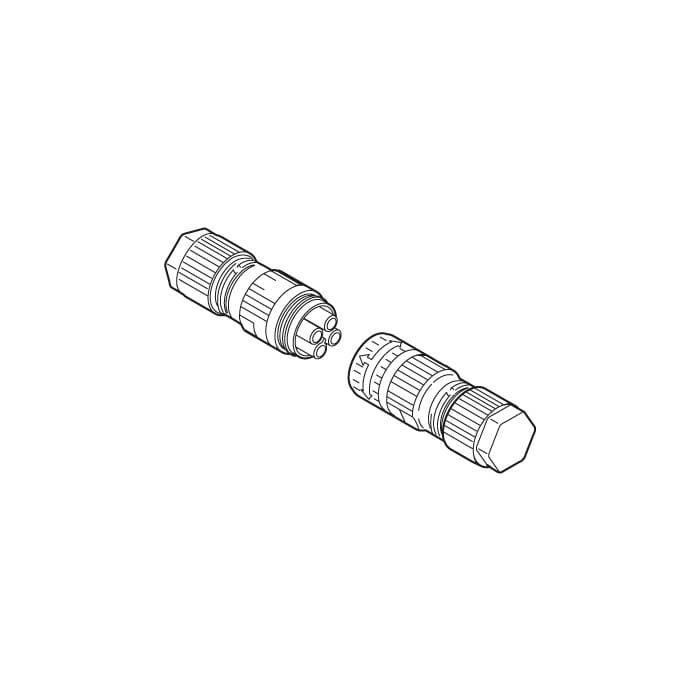 LOMBARDO - LOMLB156001 Connettore maschio/femmina 4 poli ON-OFF