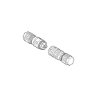 LOMBARDO - LOMLB156001 CONNETTORE MASCHIO/FEMMINA 4 POLI ON-OFF