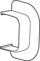 CANALPLAST - CANCONPAM90M PASSAGGIO A MURO 90 MARRONE