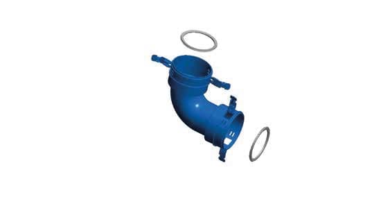REHAU SPA - RE413569141001 MANICOTTO CURVO 90A A-75 MM