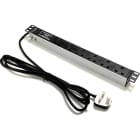 EXCEL - EXLD13-4HF-EXL Excel Horizontal PDU 4xUK Passive 13A UK