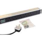 EXCEL - EXLD13-5H-EXL Excel Horizontal PDU 5xUK Passive 13A UK