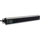EXCEL - EXLD13-6-EXL Excel Vertical PDU 6xUK Passive 13A UK S