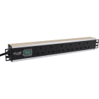 EXCEL - EXLD13-6H-EXL Excel Horizontal PDU 6xUK Passive 13A UK