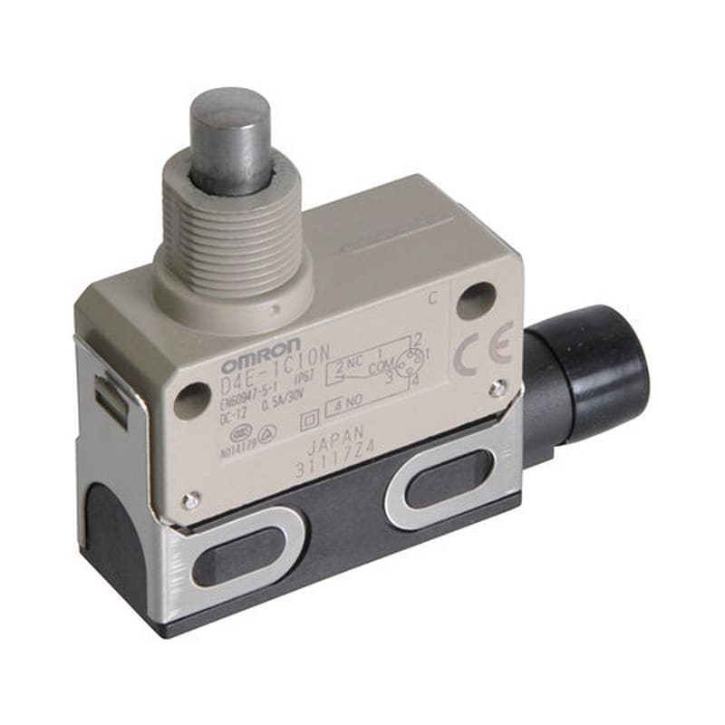 OMRON - OMRD4E1C10N-1340670 FINECORSA- FINEC.1CONT SC.PULSANTE CONM1