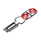 OMRON - OMRD4GSNK1-13392300 ACCESS. D4GS, CHIAVE ORIZZONTALE