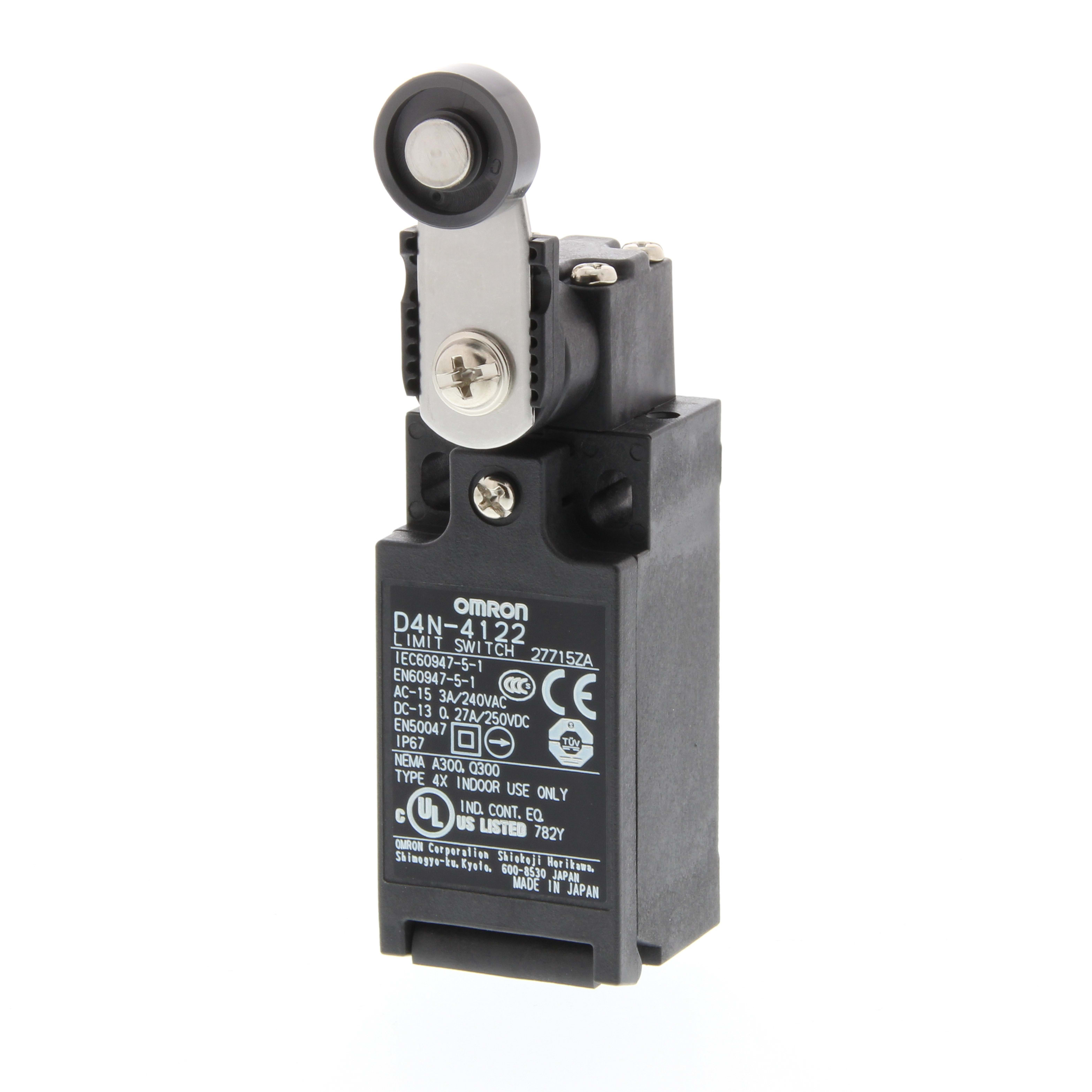 OMRON - OMRD4N1B22 FINECORSA, LEVA CON ROTELLA (LEVA METALL